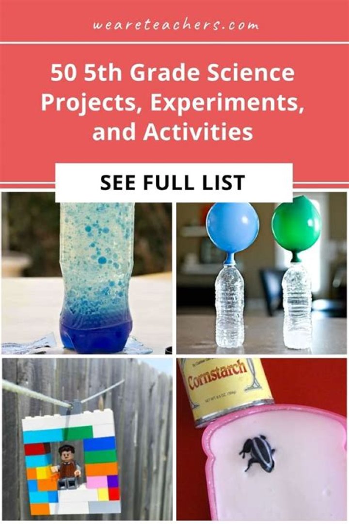 What are some good science experiments for 5th grade?