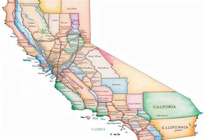 What are some of the interesting geographic features of California?