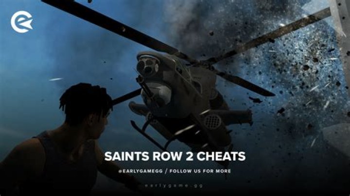 What are some Saints Row 2 cheats?