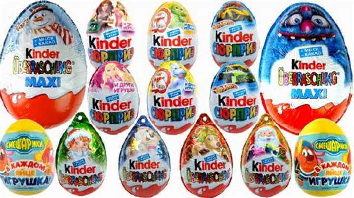 What are the chocolate eggs with toys inside?
