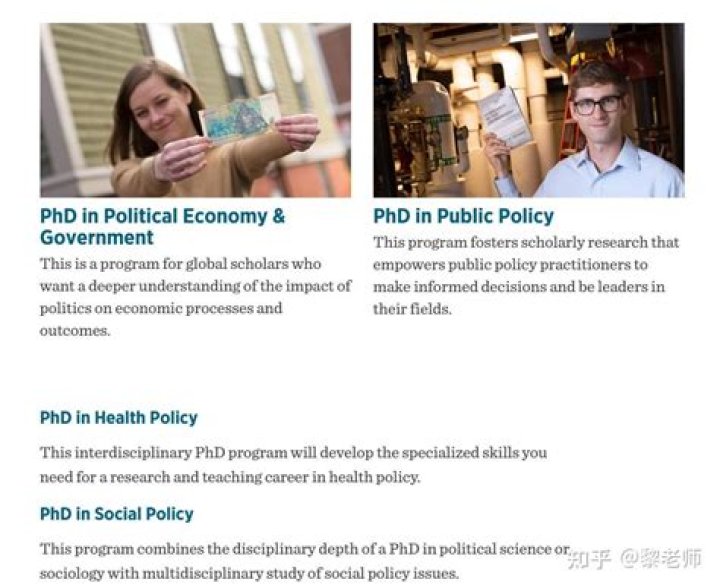 What can you do with a PhD in public policy?