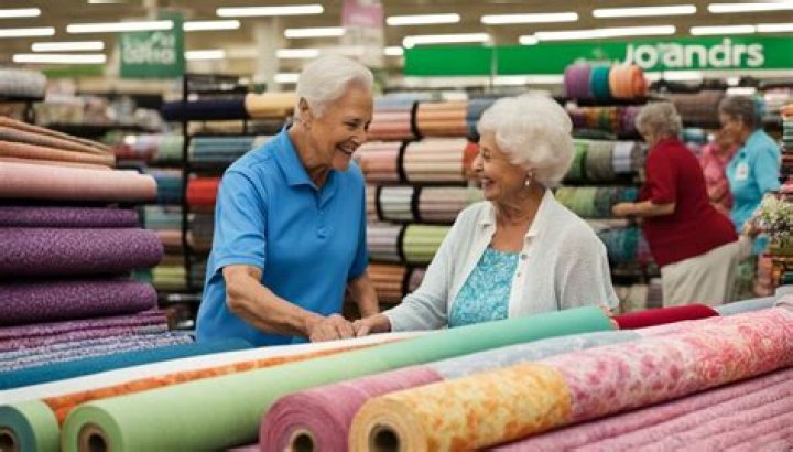 What day is Senior Citizens Day at Joann Fabrics?
