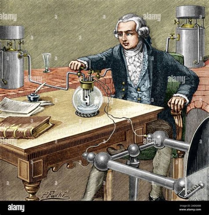 What did Lavoisier discover about water?