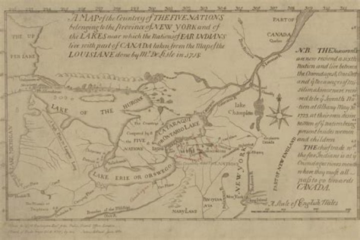 What did the Iroquois use to carry or move things around?