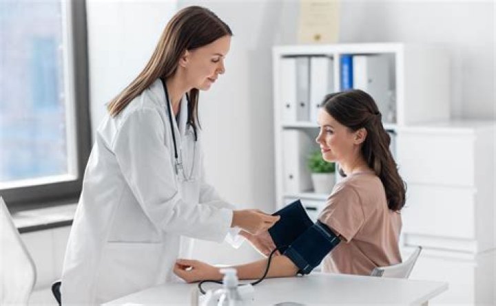 What does a check up at the doctor consist of?