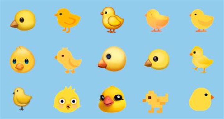 What does baby chicken emoji mean?