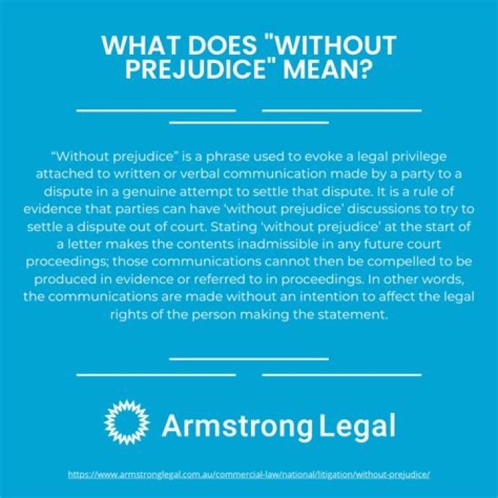 What does dismissed without prejudice for want of prosecution?