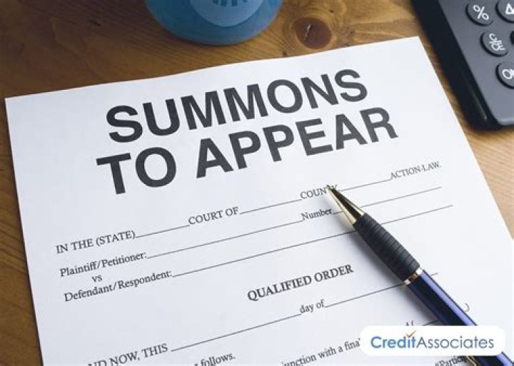 What does it mean to answer a summons?