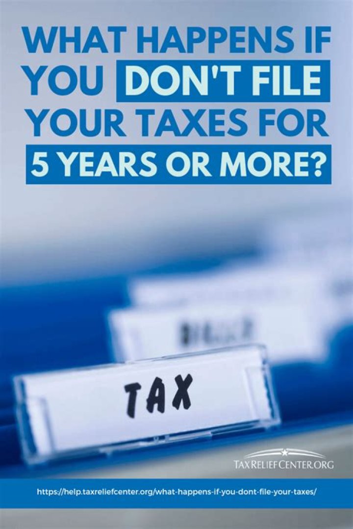 What happens if you dont file state taxes?