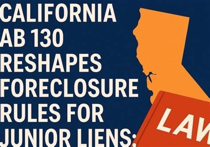 What happens to junior liens in foreclosure?