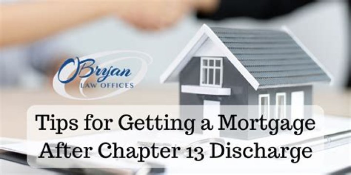 What happens to my mortgage after Chapter 13?