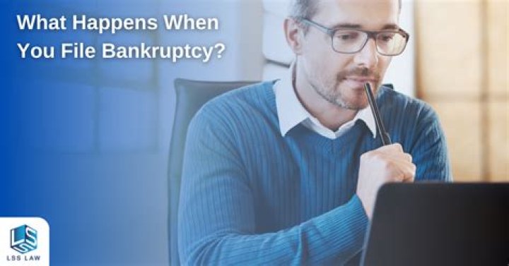 What happens when you file for bankruptcy while in the military?