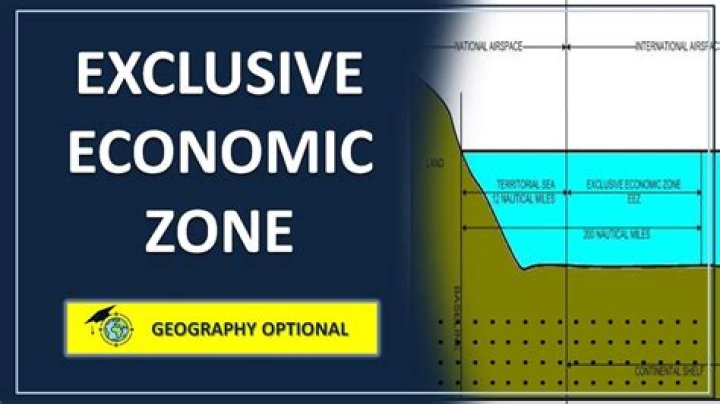 What is an example of exclusive economic zone?