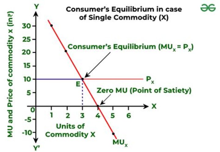 What is consumer equilibrium explain the ordinal theory of consumer equilibrium?