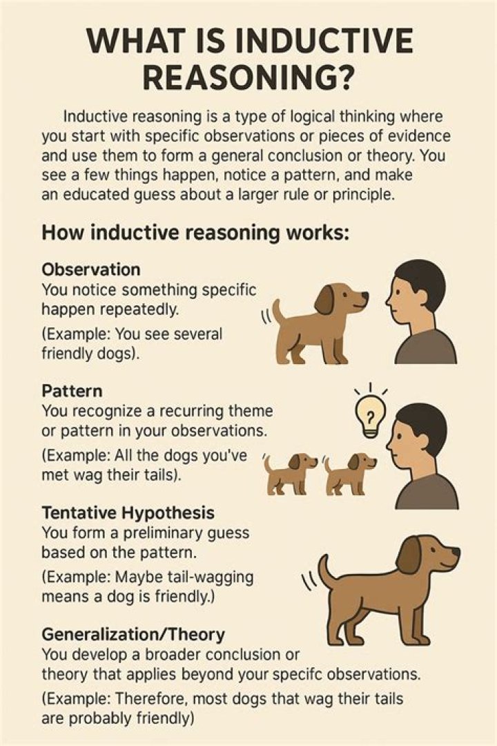 What is inductive logic in child development?