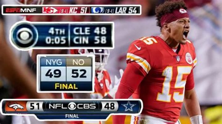 What is the highest scoring NFL football game?