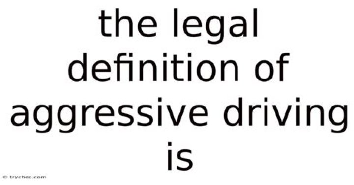 What is the legal definition of driving?