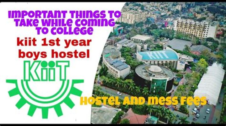 What is the mess fees of Kiit?