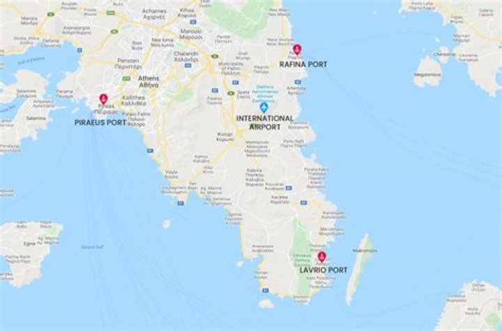What is the port in Athens called?