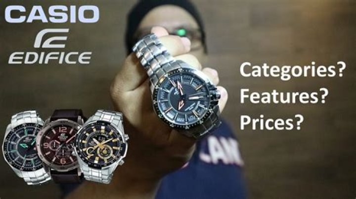 What is the price of Casio Edifice watch?