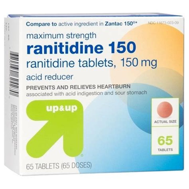 What is the problem with ranitidine 150 mg?