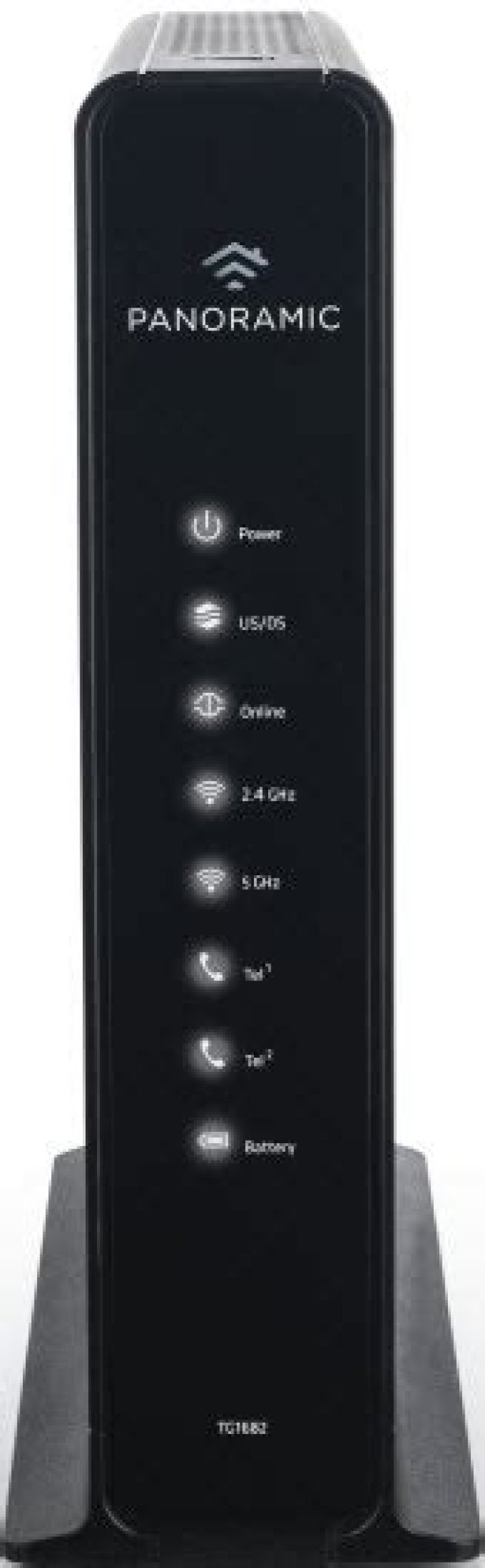 What is the speed of Arris Tg1682g?