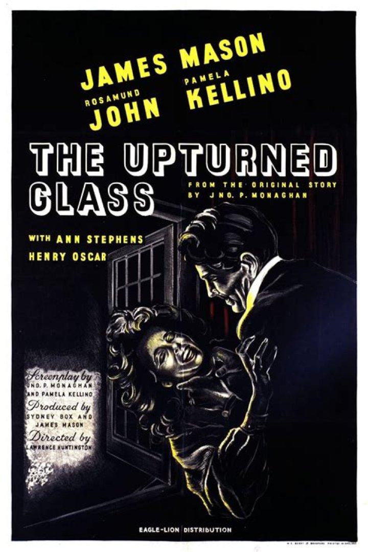 What is the upturned glass about?