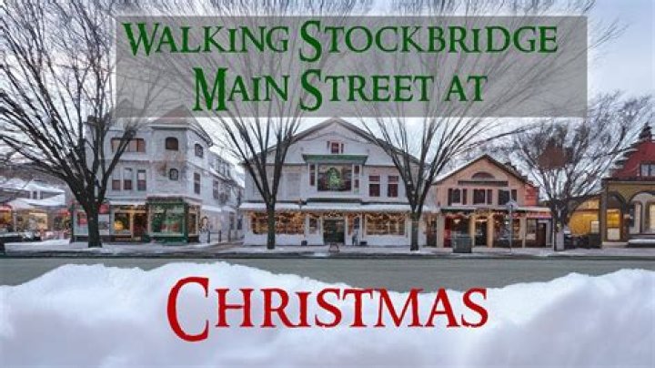 What is there to do in Stockbridge at Christmas?