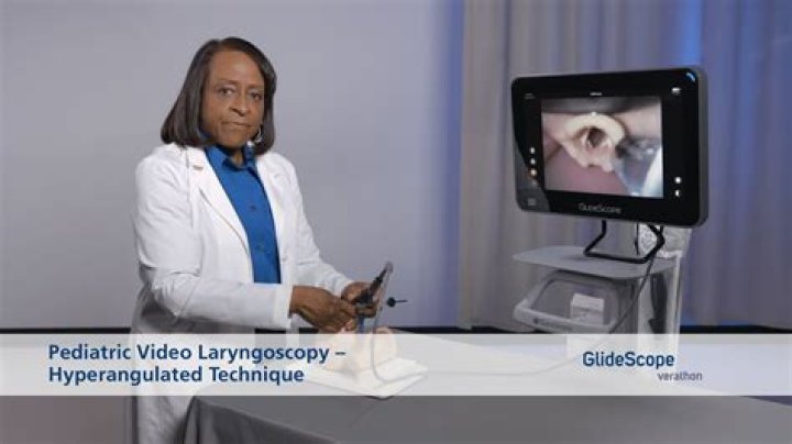 What laryngoscope is used in children?