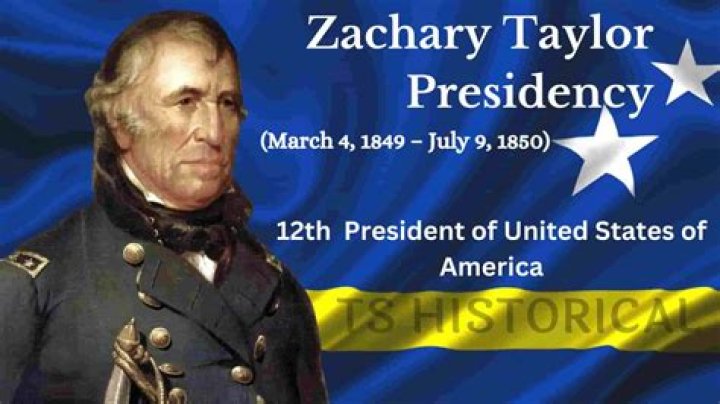 What major event happened when Zachary Taylor was President?