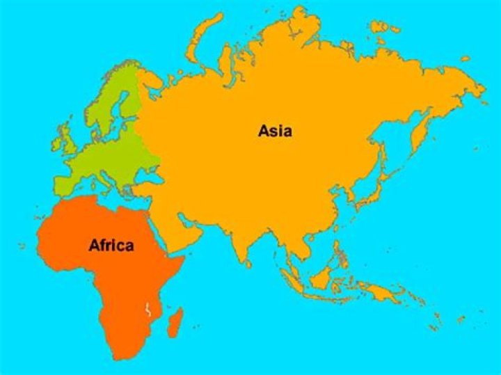 What once connected Africa to Asia?