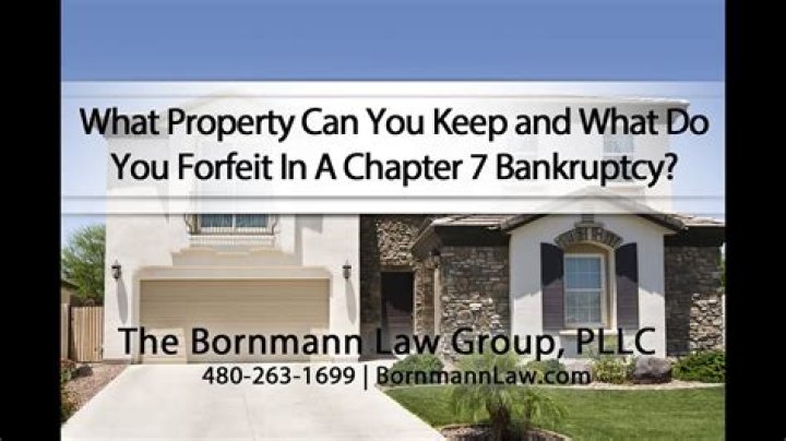 What property can I keep in Chapter 7?