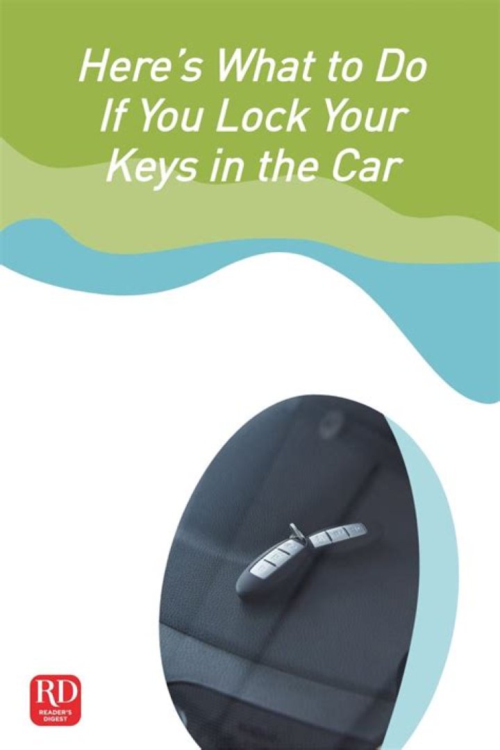 What to do if you lock your keys in your trunk?