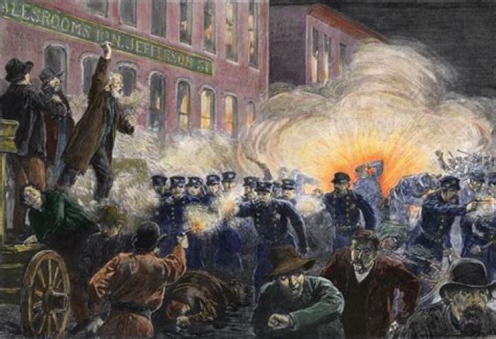 What was the result of the Haymarket Square riot of 1886?