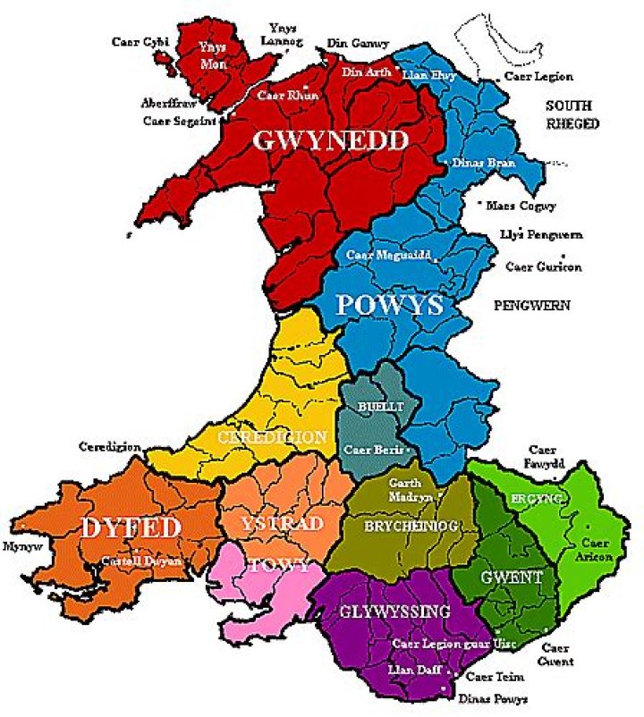 What was Wales called in the Middle Ages?