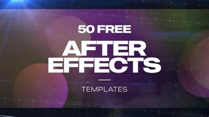 Where can I download Adobe After Effects templates for free?