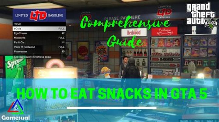 Where do you get food in GTA 5?