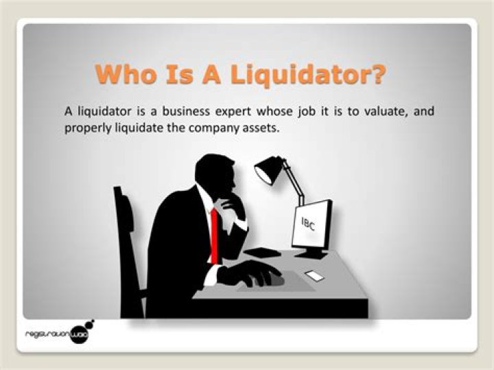 Who is called liquidator?