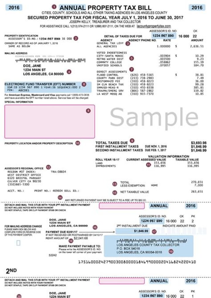Who is responsible for the payment of property taxes after closing?