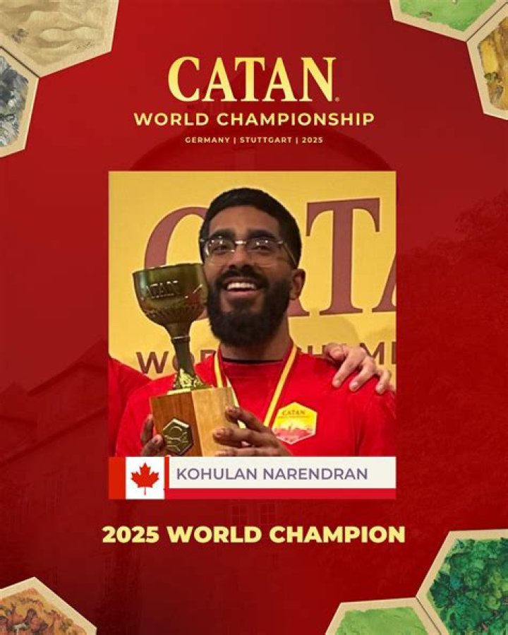 Who is the Catan champion?