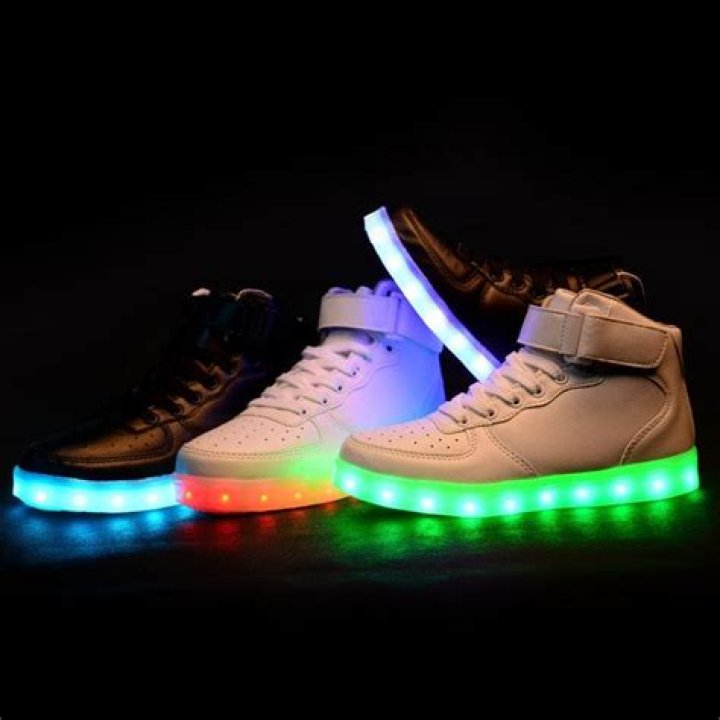 Who made the first light up shoes?