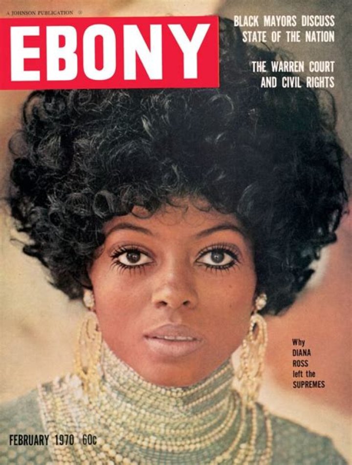 Who was on the cover of Ebony magazine in 1977?