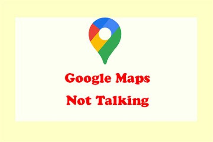 Why is my Google Maps not talking on my iPhone?