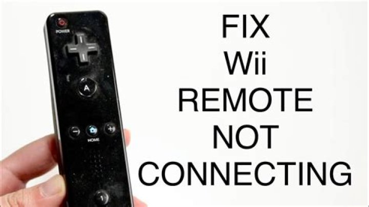 Why is my Wii not sensing my remote?